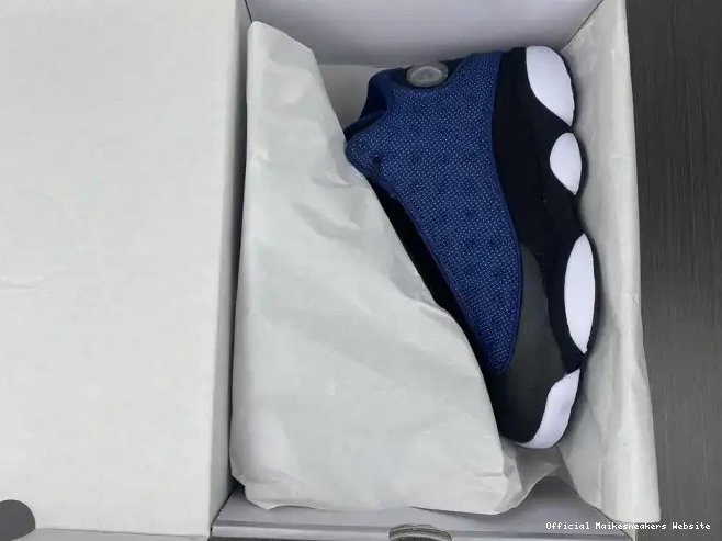 Official Maikesneakers DJ5982-400 Blue 13 Air Jordan Brave 0523
